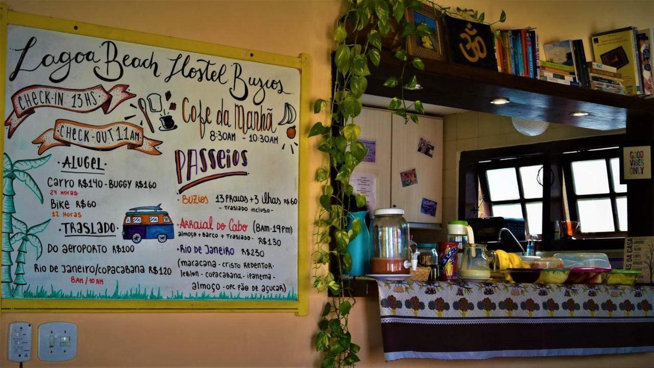 Lagoa Beach Hostel Buzios Eksteriør bilde
